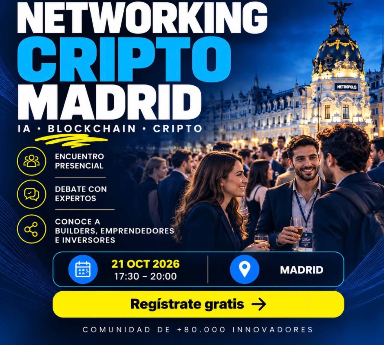 Networking Cripto Madrid — Madrid
