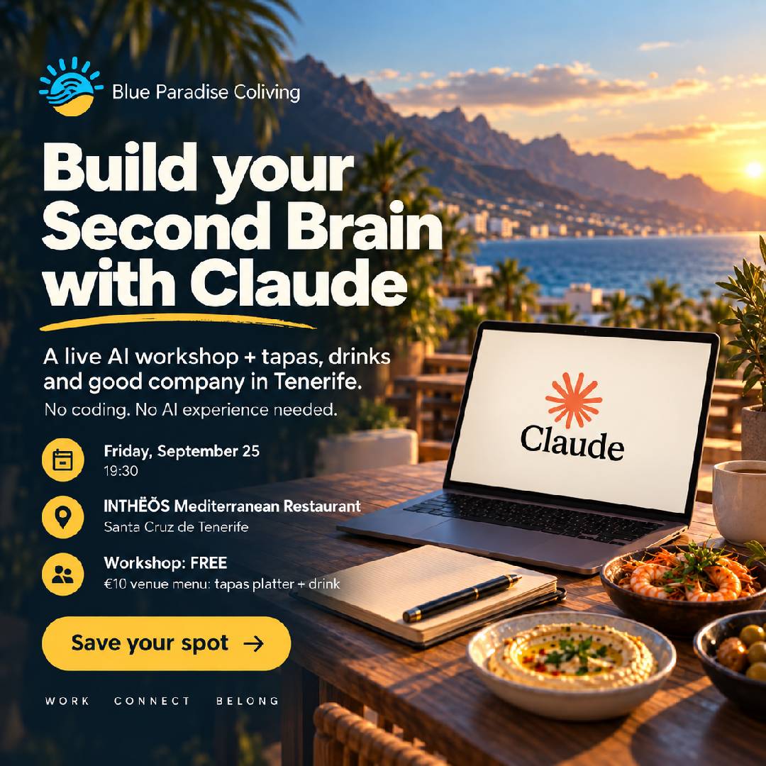 Build Your Second Brain with Claude — Santa Cruz de Tenerife