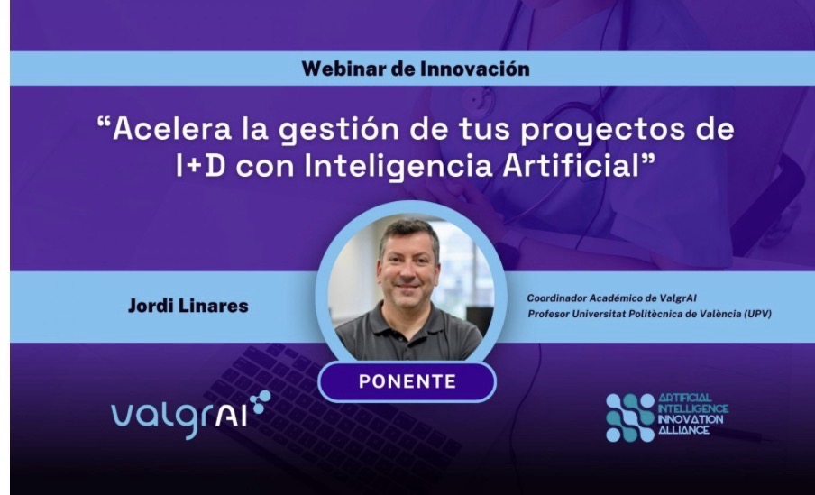 «Acelera la gestión de tus proyectos de I+D con inteligencia artificial» — Online